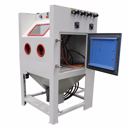 Cleaning Equipment Abrasive / Sand Blasting / Sandblasting / Sandblaster Machine Cabinet for Removing Painting From Part