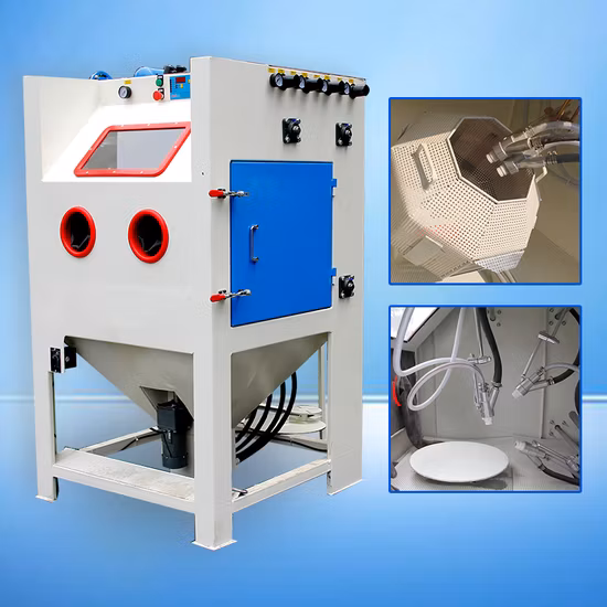 Cleaning Equipment Abrasive / Sand Blasting / Sandblasting / Sandblaster Machine Cabinet for Removing Painting From Part
