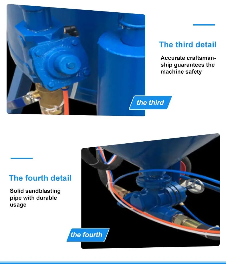 200L Water Abrasive Sand Blasting Pot, Portable Water Blasting Tank