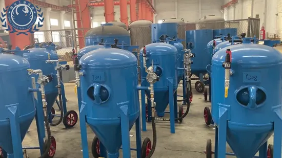 28 Gallon Dustless Sand Blasting Pot Tank Vacum Recycler