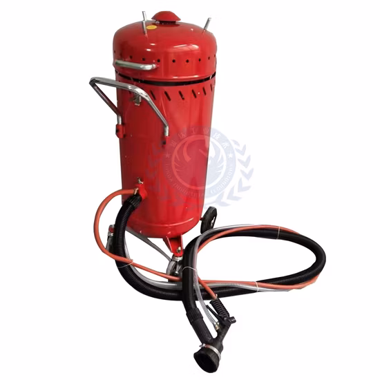 28 Gallon Dustless Sand Blasting Pot Tank Vacum Recycler