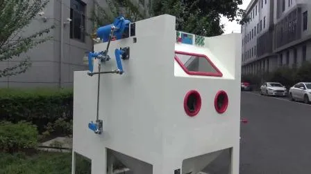 Cleaning Equipment Abrasive / Sand Blasting / Sandblasting / Sandblaster Machine Cabinet for Removing Painting From Part